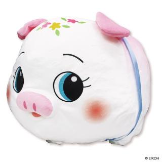 ぶたさん貯金箱ぬいぐるみGJ～ももいろ～