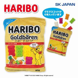 【HARIBO】HARIBO グミマスコット入りクッション