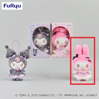 【サンリオ】【Aマイメロディにっこり(口閉じ)】LiccA×My Melody Kuromi おもちゃ箱入りマスコット