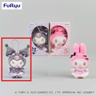 【サンリオ】【Bクロミにっこり(口開け)】LiccA×My Melody Kuromi おもちゃ箱入りマスコット