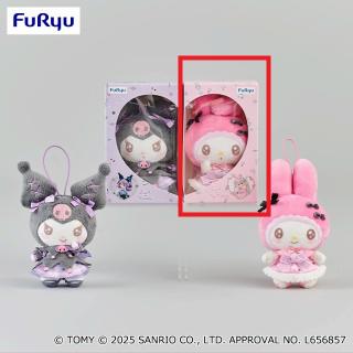 【サンリオ】【Cマイメロディおすまし(おちょぼ口)】LiccA×My Melody Kuromi おもちゃ箱入りマスコット