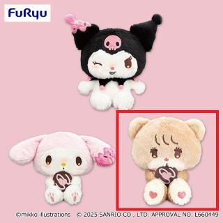 【サンリオ】【Cラテ】mikko×Sanrio characters ドーナツデザインBIGぬいぐるみ②
