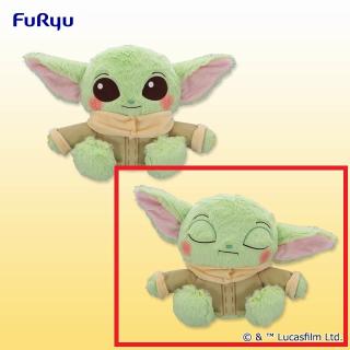 【スター・ウォーズ】【Bすやすや(目閉じ)】スター・ウォーズ FukuFuku BIGぬいぐるみ～グローグー～