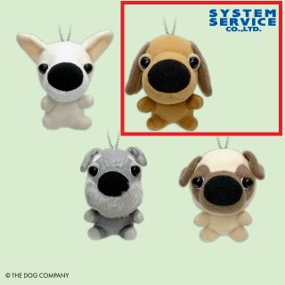 【THE DOG】【Bダックスフンド】THE DOG ボールチェーン付きぬいぐるみ