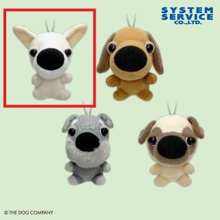 【THE DOG】【Aチワワ】THE DOG ボールチェーン付きぬいぐるみ