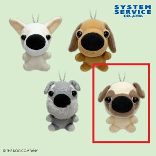 【THE DOG】【Dパグ】THE DOG ボールチェーン付きぬいぐるみ