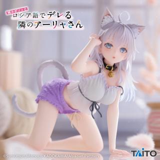 【時々ボソッとロシア語でデレる隣のアーリャさん】【アーリャ】時々ボソッとロシア語でデレる隣のアーリャさん Desktop Cute フィギュア アーリャ～猫耳ルームウェアver.～