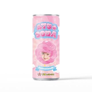 【しなこちゃん】【Aコットンキャンディー味】475☆SODA　3種
