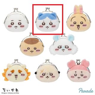 【ちいかわ】【Bハチワレ】ちいかわ ミニがま口ポーチ