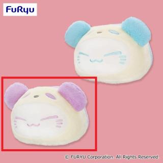 【ねむネコ】【Aパープル】ねむネコ パステルパンダBIGぬいぐるみ