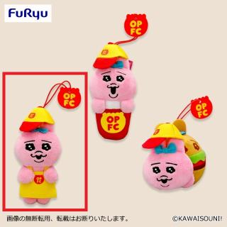 【おぱんちゅうさぎ】【A店員】おぱんちゅうさぎ フードコーチュ マスコット
