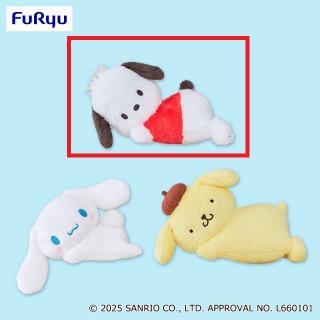 【サンリオ】【Aポチャッコ】サンリオキャラクターズ 添い寝BIGぬいぐるみ～シナモロール・ポムポムプリン・ポチャッコ～