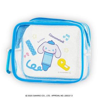 【サンリオ】【Dシナモロール】サンリオキャラクターズ かわいい文房具たち クリアポーチ