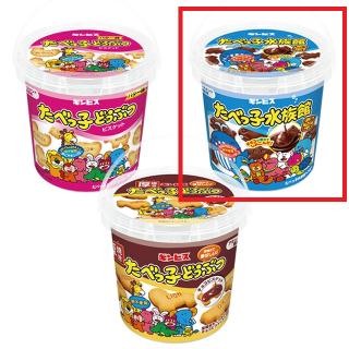 【たべっ子どうぶつ】【Bたべっ子水族館】たべっ子 ミニバケツ3種 厚焼きチョコ