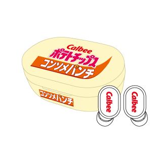 【家電製品(プライズ)】【Bコンソメパンチ】カルビー ポテトチップス ワイヤレスイヤホン