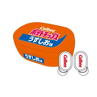 【家電製品(プライズ)】【Aうすしお味】カルビー ポテトチップス ワイヤレスイヤホン