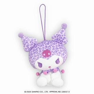 【サンリオ】【Cクロミ】サンリオキャラクターズ ヒョウ柄おすわりちょいデカマスコット