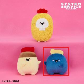 【お文具といっしょ】【C名も無き者】お文具といっしょ ボールチェーン付きエビフライ＆ソースになりきりぬいぐるみ