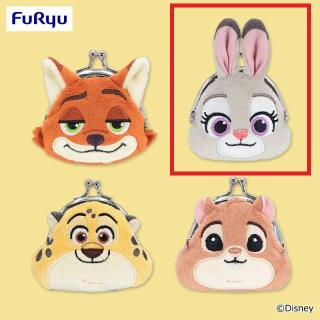 【ディズニー】【Bジュディ】ズートピア フェイスがま口ポーチ
