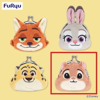 【ディズニー】【Dレミング】ズートピア フェイスがま口ポーチ