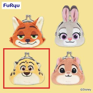 【ディズニー】【Cクロウハウザー】ズートピア フェイスがま口ポーチ
