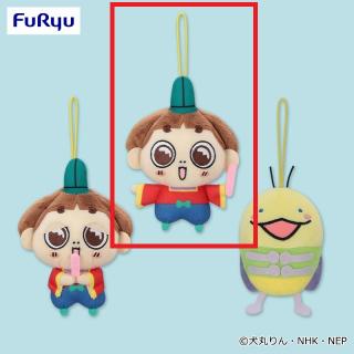 【おじゃる丸】【Aふつう(両目開け)】おじゃる丸 マスコット～おじゃる丸・電ボ～