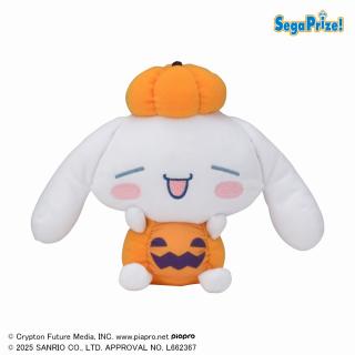 【サンリオ】【Dシナモロール(パンプキン)】初音ミク×シナモロール ぬいぐるみ ～ハロウィン～（EX）