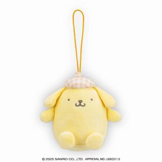 【サンリオ】【Cポムポムプリン】サンリオキャラクターズ くすみギンガムマスコット1