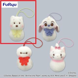 【ディズニー】【Aプーさん】ディズニーキャラクター ミルキーボアプチ 雪だるまマスコット
