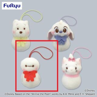 【ディズニー】【Cベイマックス 】ディズニーキャラクター ミルキーボアプチ 雪だるまマスコット