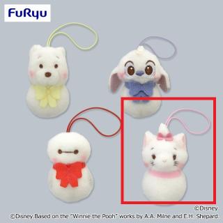 【ディズニー】【Dディズニー マリー】ディズニーキャラクター ミルキーボアプチ 雪だるまマスコット