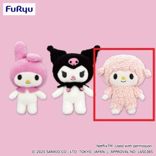【サンリオ】【Cマイスウィートピアノ】Netflixシリーズ「My Melody & Kuromi」 ぬいぐるみ～マイメロディ・クロミ・マイスウィートピアノ～