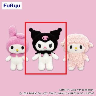 【サンリオ】【Bクロミ】Netflixシリーズ「My Melody & Kuromi」 ぬいぐるみ～マイメロディ・クロミ・マイスウィートピアノ～