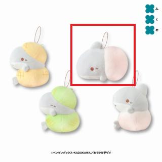 【おでかけ子ザメ】【A桃A(うつぶせ)】おでかけ子ザメ ベビー子ザメ～フルーツ～マスコットぬいぐるみ