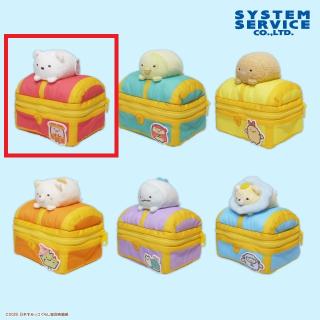 【すみっコぐらし】【Aしろくま】映画すみっコぐらし4 宝箱ぬいぐるみポーチ