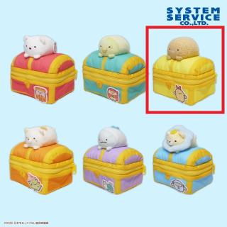 【すみっコぐらし】【Cとんかつ】映画すみっコぐらし4 宝箱ぬいぐるみポーチ