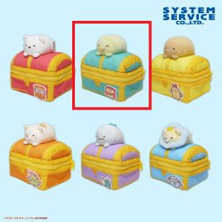 【すみっコぐらし】【Bぺんぎん？】映画すみっコぐらし4 宝箱ぬいぐるみポーチ