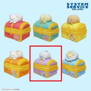 【すみっコぐらし】【Eとかげ】映画すみっコぐらし4 宝箱ぬいぐるみポーチ
