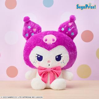 【サンリオ】【クロミ】ゆるかわ サンリオキャラクターズ スーパーラージぬいぐるみ“クロミ” KUROMI MAGICAL