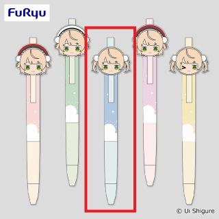 【しぐれうい】【Cロリ①(ブルー)】しぐれうい ラバーマスコット付きボールペン