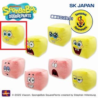 【スポンジ・ボブ】【Aスポンジ・ボブA】スポンジ・ボブ むっちりもっちりスクエアぬいぐるみ2
