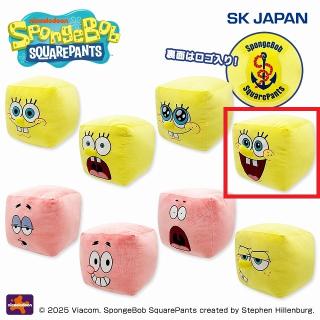 【スポンジ・ボブ】【Dスポンジ・ボブD】スポンジ・ボブ むっちりもっちりスクエアぬいぐるみ2