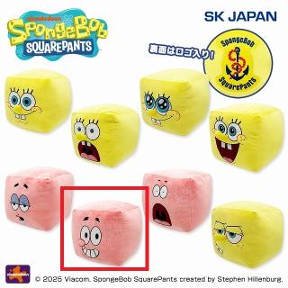 【スポンジ・ボブ】【GパトリックB】スポンジ・ボブ むっちりもっちりスクエアぬいぐるみ2