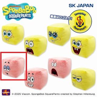【スポンジ・ボブ】【FパトリックA】スポンジ・ボブ むっちりもっちりスクエアぬいぐるみ2