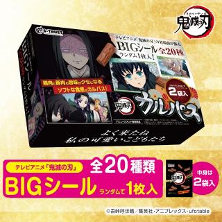 【鬼滅の刃】【Bデザイン】鬼滅の刃 テレビアニメ名場面カルパスマルチBOX2種(シール入)