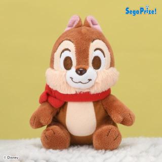 【ディズニー】【Aチップ（マフラー）】チップ＆デール＆クラリス マスコット ～Fluffy Cuties～