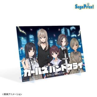【ガールズバンドクライ】【D(背景ブルー)】ガールズバンドクライ ビジュアルボード（EX）