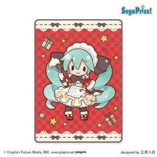 【初音ミク】【B:ふわぷち(背景レッド)】初音ミクシリーズ [PtZ]ブランケット“初音ミク”クリスマス2025