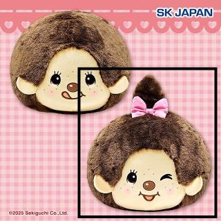 【モンチッチ】【Bモンチッチちゃん】モンチッチ フェイスBIGぬいぐるみ2