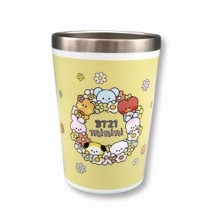 【BT21】【Dイエロー】BT21 minini happy Flower ステンレスマルチタンブラー